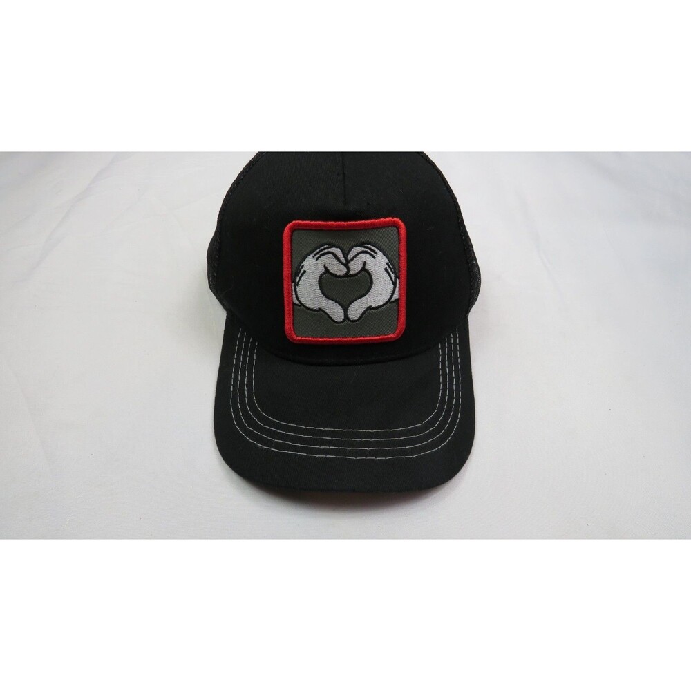 Embroidered Mickey Mouse Hands Heart Hat Unisex